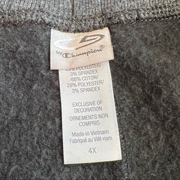 Champion Active Fleece Sweatpants Sz 4X - Picture 8 of 8